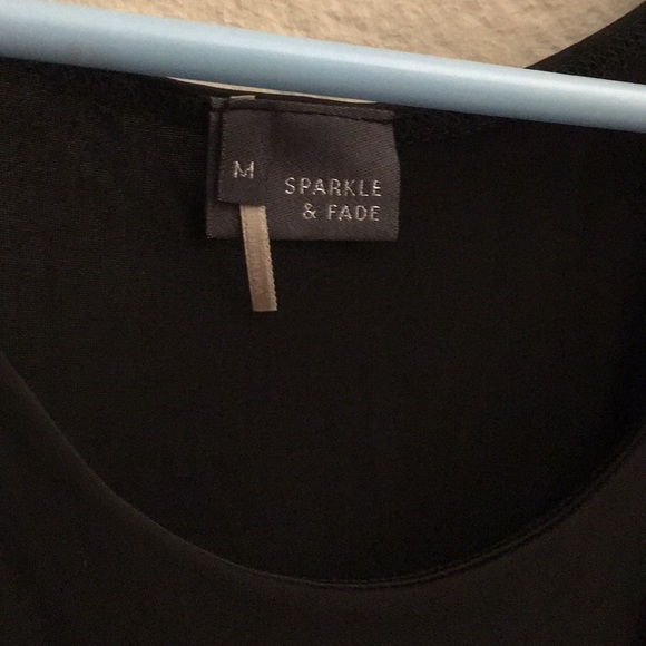 ✨final✨ Sparkle & Fade UO black maxi dress - Picture 5 of 6